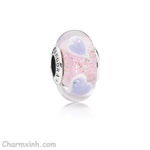 Charm thuỷ tinh tim Mother Day GL 001